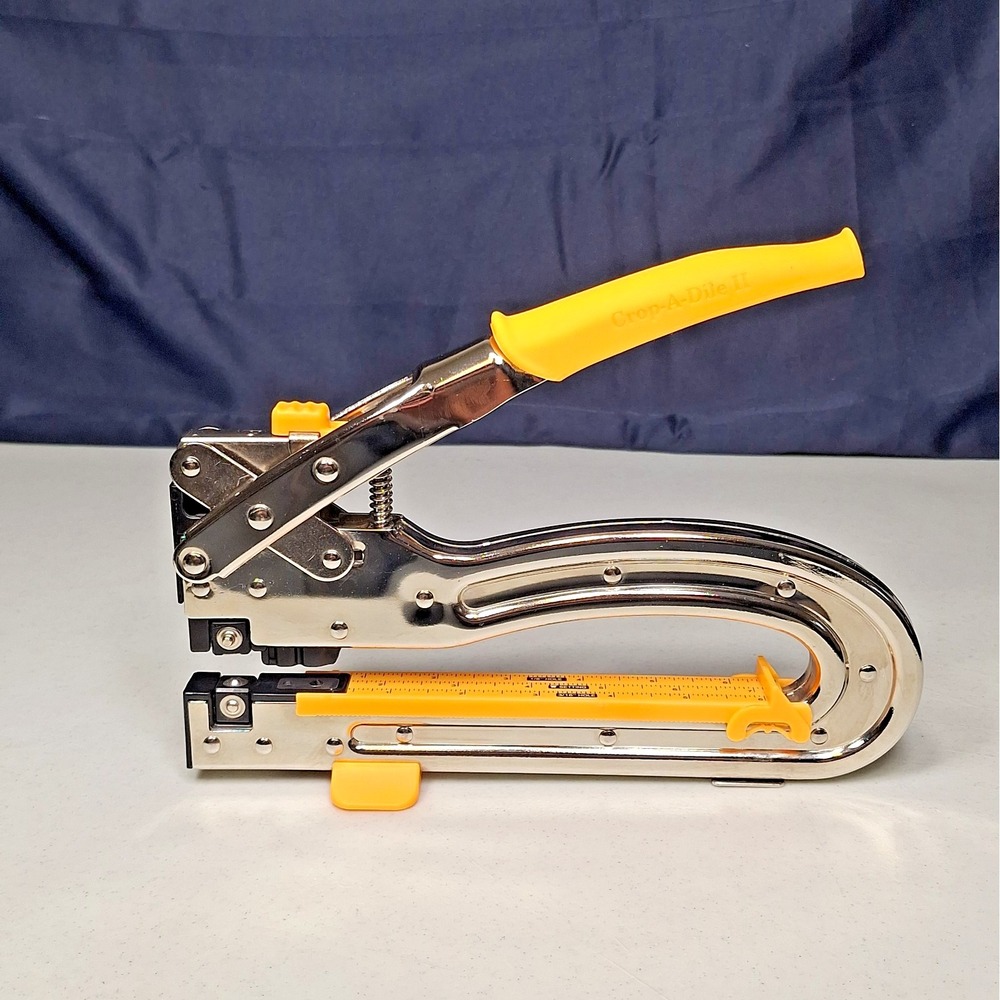 We R Memory Keepers Crop-A-Dile II Big Bite 6" Reach Punch Eyelet Setter Tool